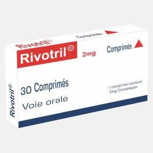 Clonazepam 2mg 30 Comprimés