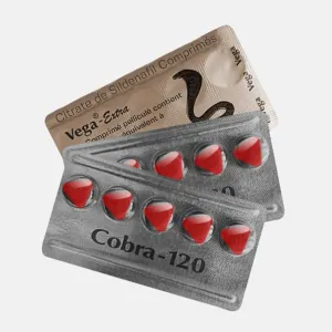 Cobra 120mg Citrate de Sildenafil 5 comprimes