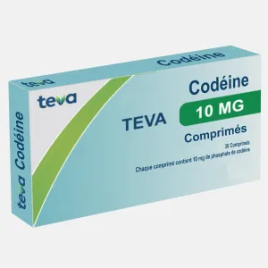 Codeine 10mg 30 comprimes