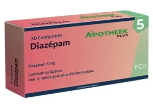 Diazépam 5mg 30 Comprimés