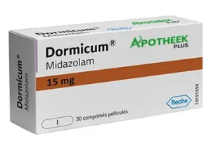 Dormicum 15mg Midazolam 30 Comprimés