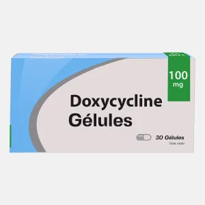 Doxycycline 100mg 30 Gélules
