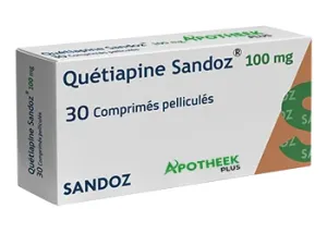 Quetiapine 100 mg 30 Comprimés