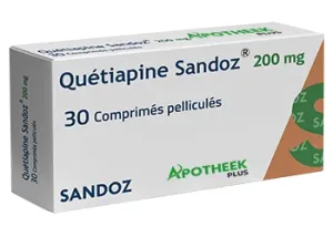 Quetiapine 200 mg 30 Comprimes