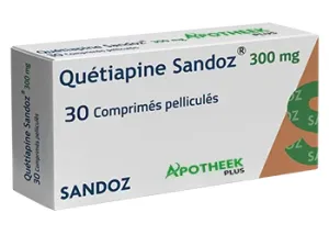 Quetiapine 300 mg 30 Comprimes