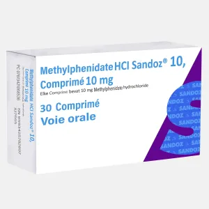 Ritaline Methylphenidate HCI Sandoz 10mg 30 Comprimes