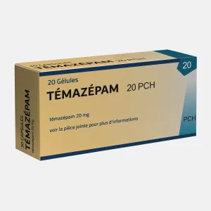 Temazepam 20 mg 20 Gélules