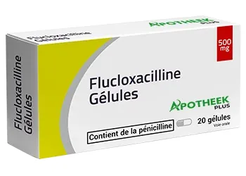 Flucloxacilline 500mg 20 Gélules
