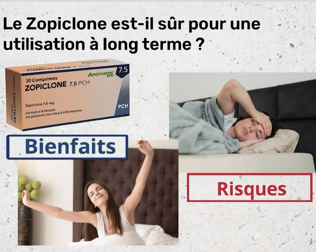 Le Zopiclone est-il sûr pour une utilisation à long terme ? Un examen détaillé des bienfaits et des risques