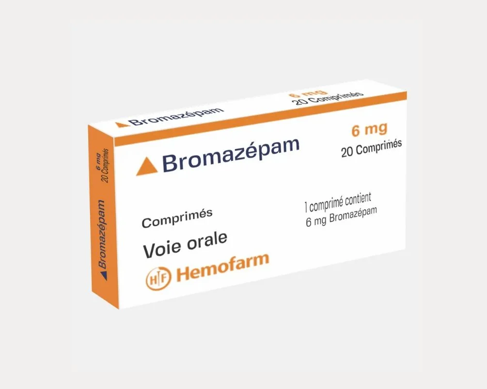 Bromazepam 6mg 20 Comprimés